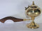 Brass Dhuna Dhoop Dani with Handle 323g