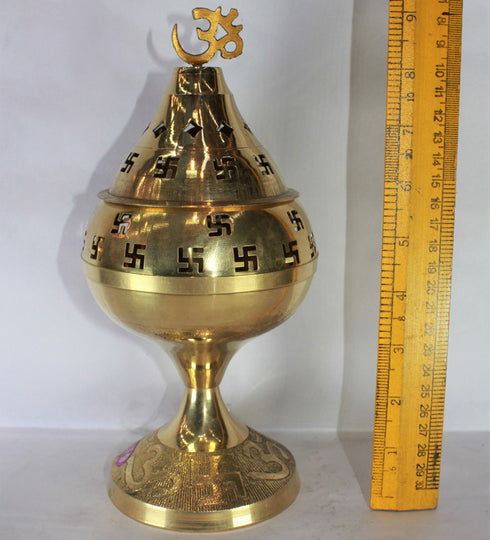 Brass Made Akhand Jyoti Diya 396g