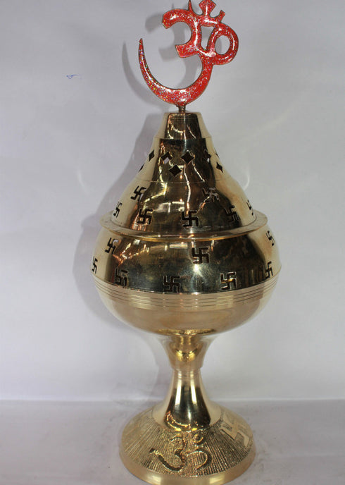 Brass Made Akhand Jyoti Diya 486g
