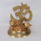 Brass OM Symbol with Diya or Agarbatti Stand 232g