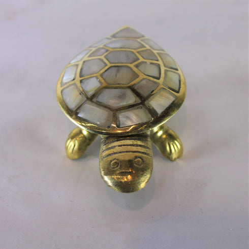 Brass Tortoise for Good Luck Showpiece 103g