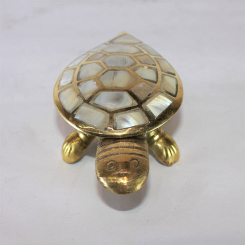 Brass Tortoise for Good Luck Showpiece 103g