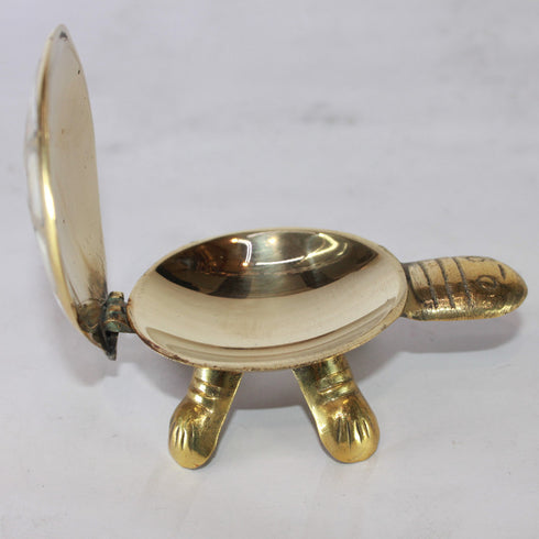 Brass Tortoise for Good Luck Showpiece 103g
