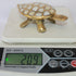 Brass Tortoise for Good Luck Showpiece 209g