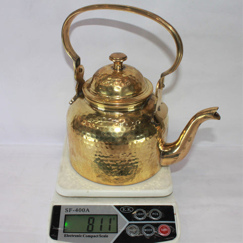 Brass Tea Pot Ketali Kettle 811g