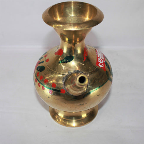 Brass Hookah Container With Spout 810g