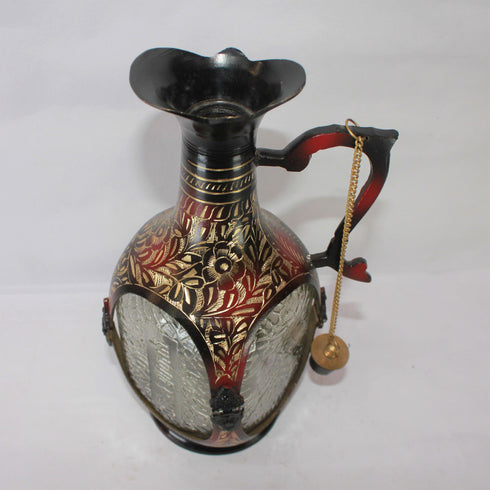 Vintage Brass Old Monk Bottle 992g