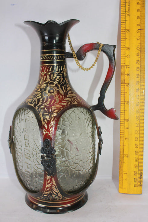 Vintage Brass Old Monk Bottle 992g