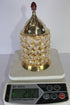 Brass Crystal Akhand Jyoti Diya 292g