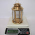 Brass Akhand Glass Jyoti Diya Stand 141g