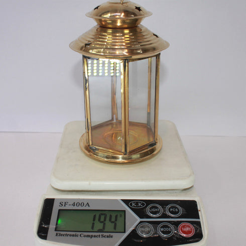 Brass Akhand Jyoti Diya Stand 194g