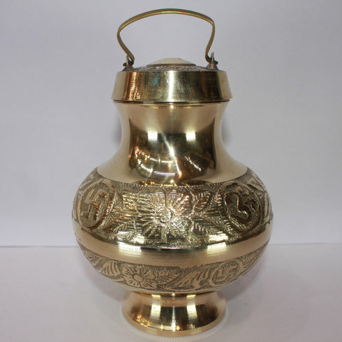 Brass Gangajali Lota Kalash 503g