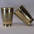 Mughal Design Etching Brass Glass 178g(Pack of 16)