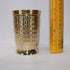 Brass Glass with Nakashi Design 181g(Pack of 16)