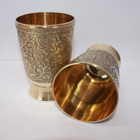 Brass Glass 215g(Pack of 12)