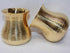Brass Lining Design Glass Set of 2 207g