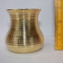 Brass Lining Design Glass Set of 2 207g