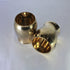 Brass Design Glass Set of 2 180g