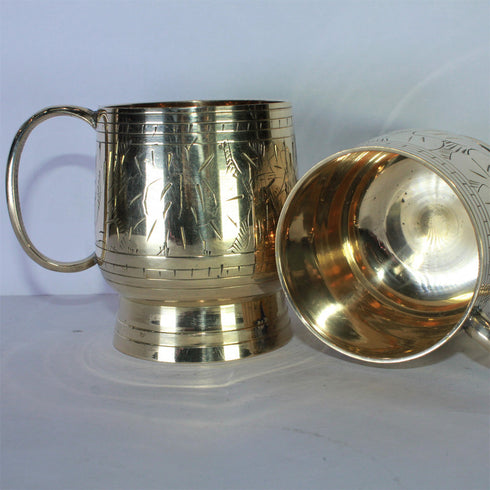 Brass Cup Set of 2 197g