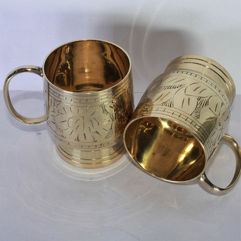 Brass Cup Set of 2 197g