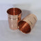 Pure Copper Glass for Water Set of 2 116g