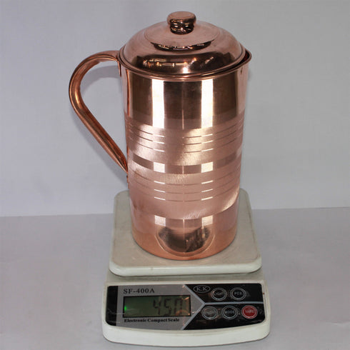 Pure Copper Jug for Water 450g