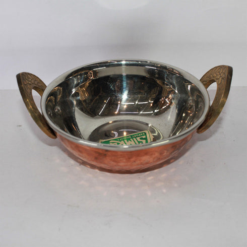 Steel Copper Kadai 241g