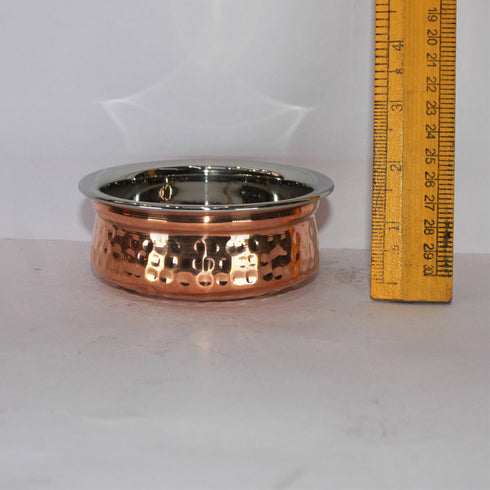 Steel Copper Handi Bowl 214g