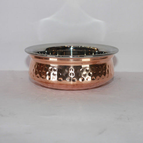 Steel Copper Handi Bowl 214g