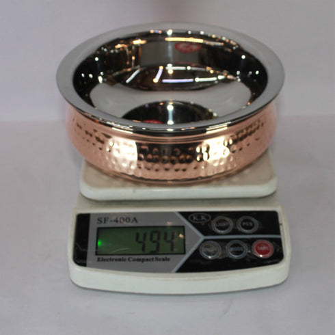 Steel Copper Handi Bowl 494g