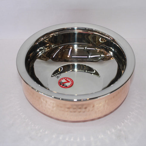 Steel Copper Handi Bowl 494g
