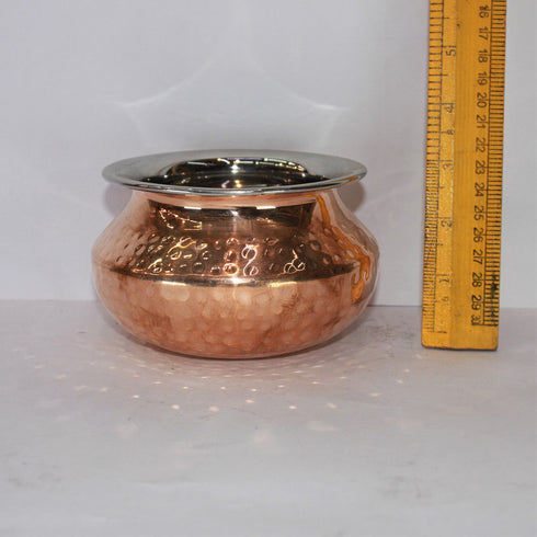 Steel Copper Handi Bowl 492g