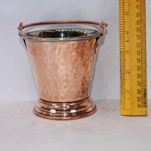 Steel Copper Bucket Balti 372g