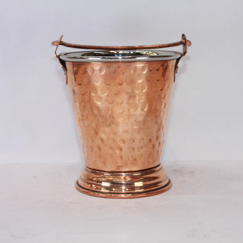 Steel Copper Bucket Balti 391g