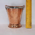 Steel Copper Bucket Balti 391g