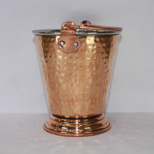 Steel Copper Bucket Balti 503g