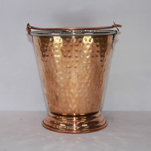 Steel Copper Bucket Balti 503g