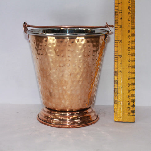 Steel Copper Bucket Balti 503g