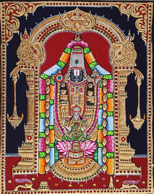 Balaji Tanjore Painting