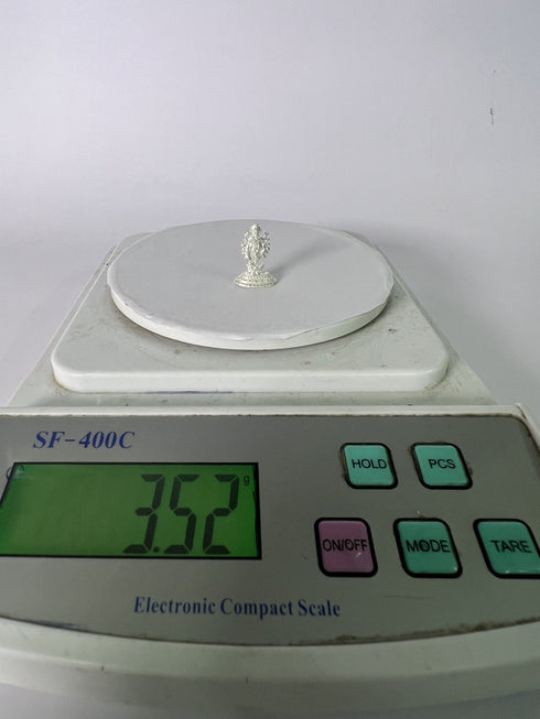 Pure Silver Satyanaryana Idol 3.4g