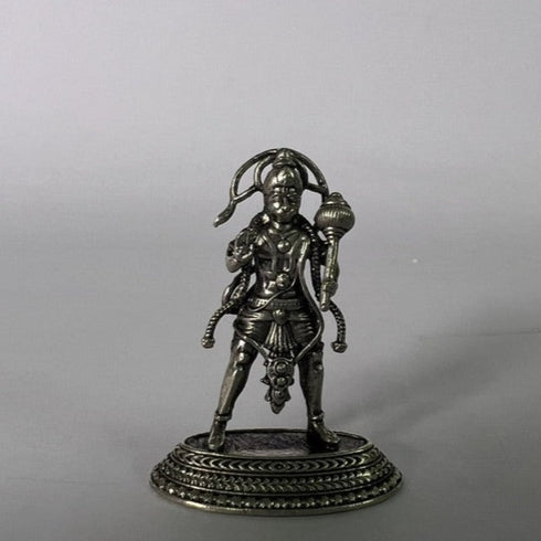 Pure Silver 92.5 Hanuman Antique 13.16g