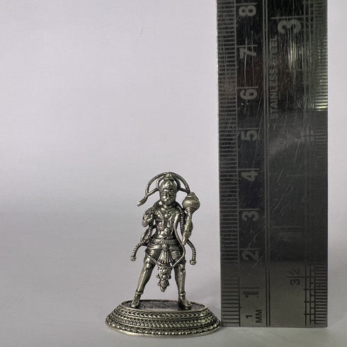 Pure Silver 92.5 Hanuman Antique 13.16g