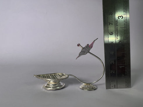 Pure Silver Mohini Deepam Pink 11g