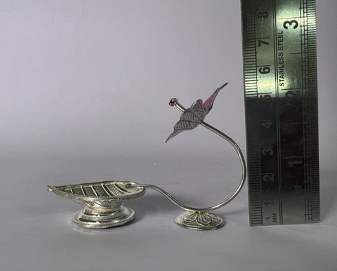 Pure Silver Mohini Deepam Pink 12.5g