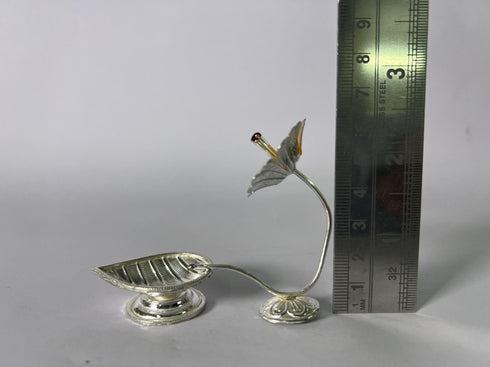 Pure Silver Mohini Deepam Yellow 12g