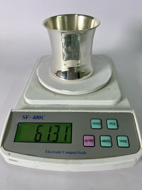 Pure Silver Plain Panchapatra 62g