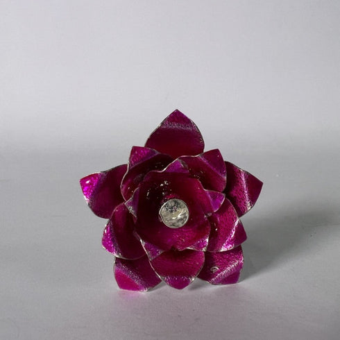 Pure Silver Pink Roses 3.5g
