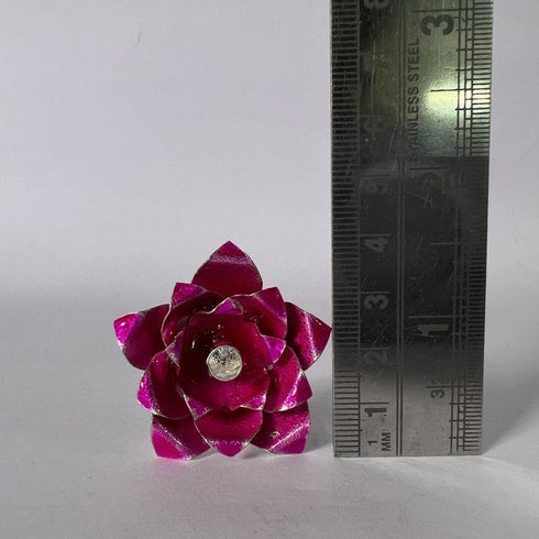 Pure Silver Pink Roses 3.5g