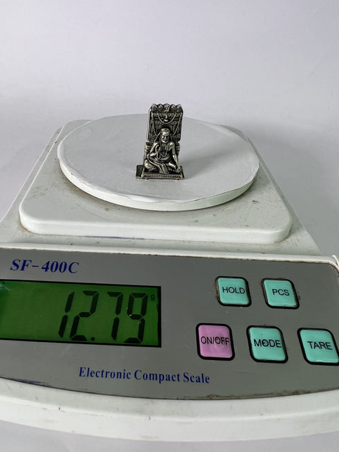 Pure Silver Raghavendraswami Antique 13g