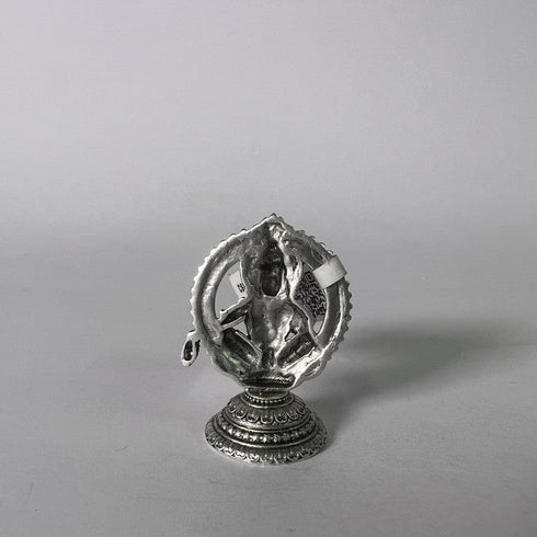 Pure Silver Ayyappa Idol Antique 8.45g